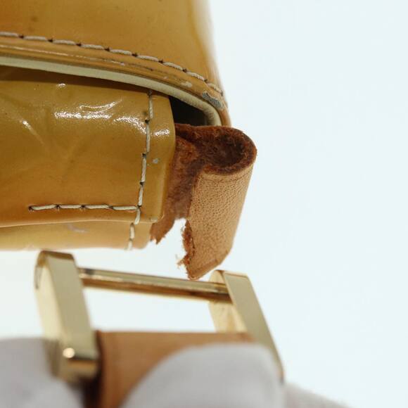 LOUIS VUITTON Monogram Vernis Thompson Street Bag Lime Yellow M91071 - Picture 9 of 16